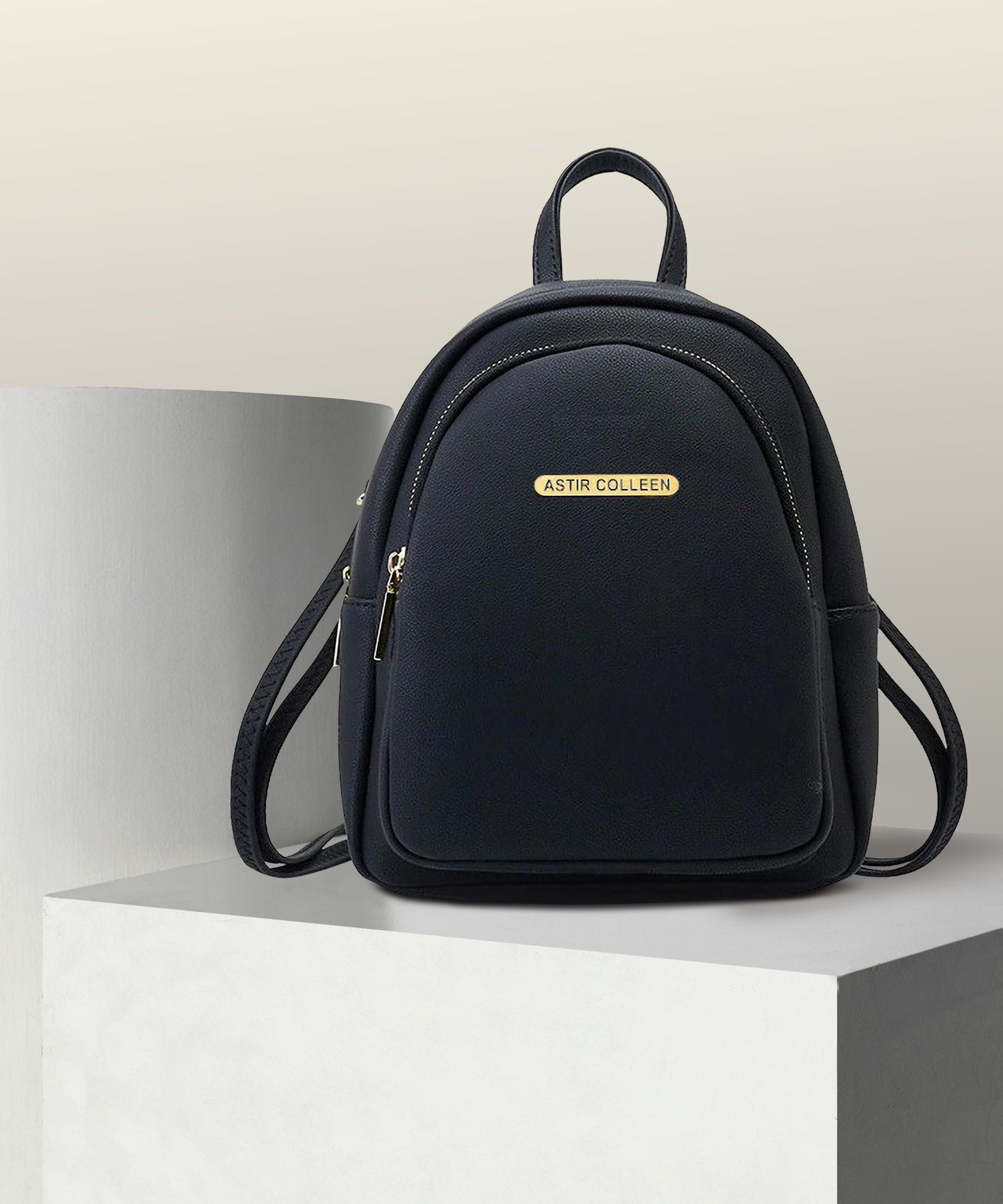 ASTIR COLLEEN Leather Women/Girls Sling Bag Cum (Big-Pocket) 10 L Backpack