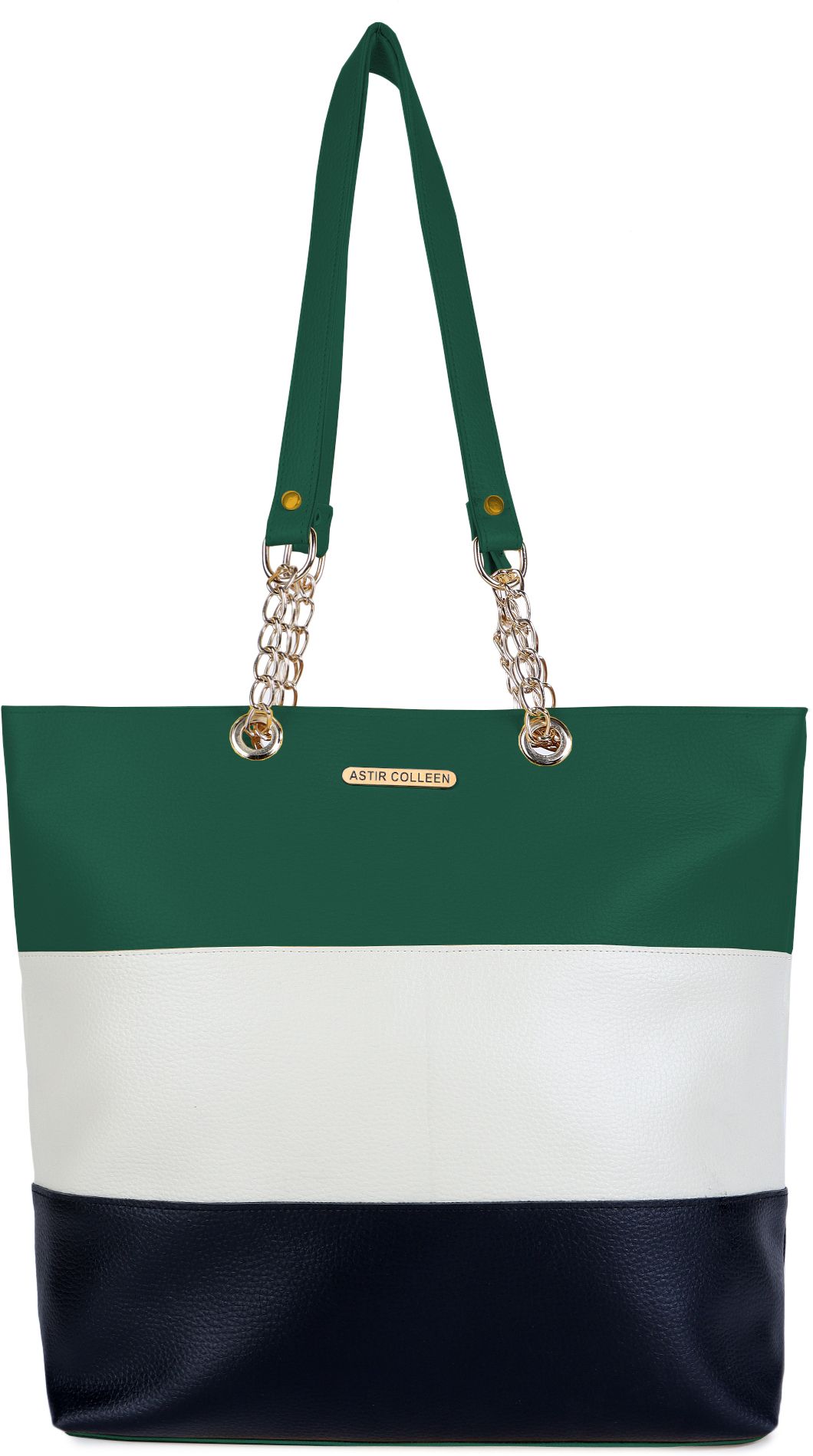 ASTIR COLLEEN Women Green, White, Black Shoulder Bag