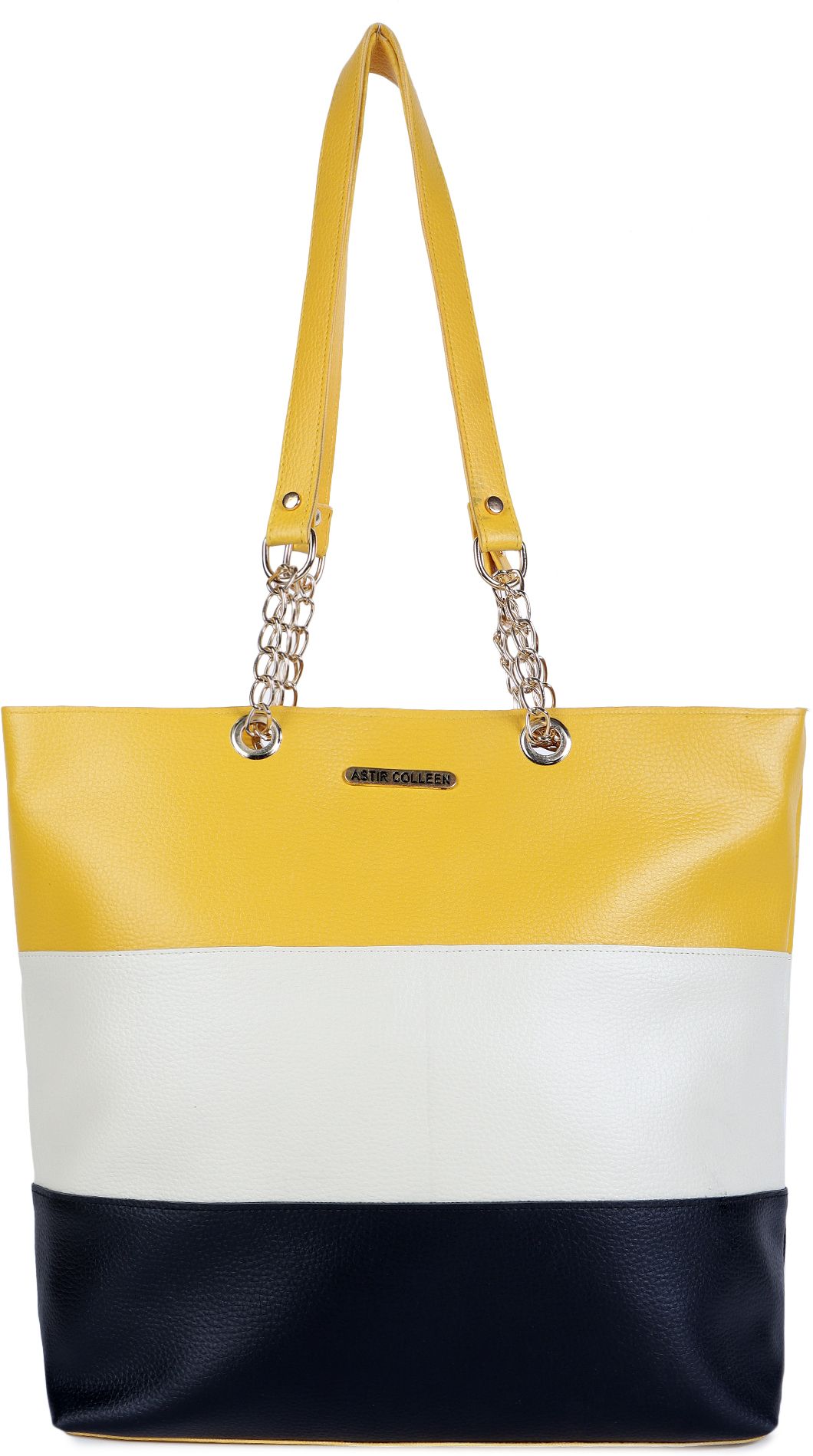 ASTIR COLLEEN Women Yellow, White, Black Shoulder Bag