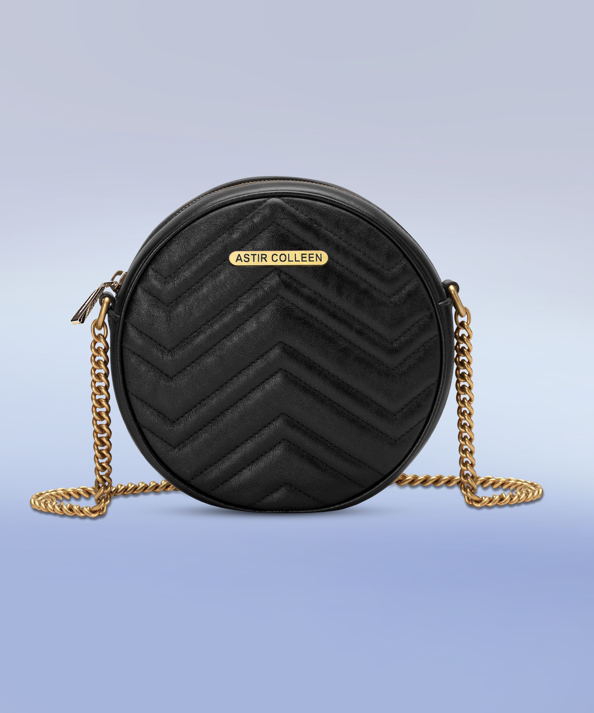 ASTIR COLLEEN Black Sling Bag SL0808ROQL