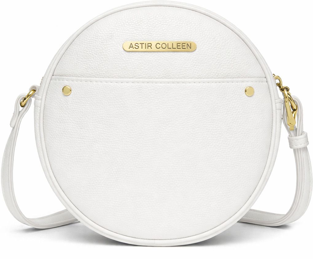 ASTIR COLLEEN White Sling Bag Women's & Girl's Sling Bag