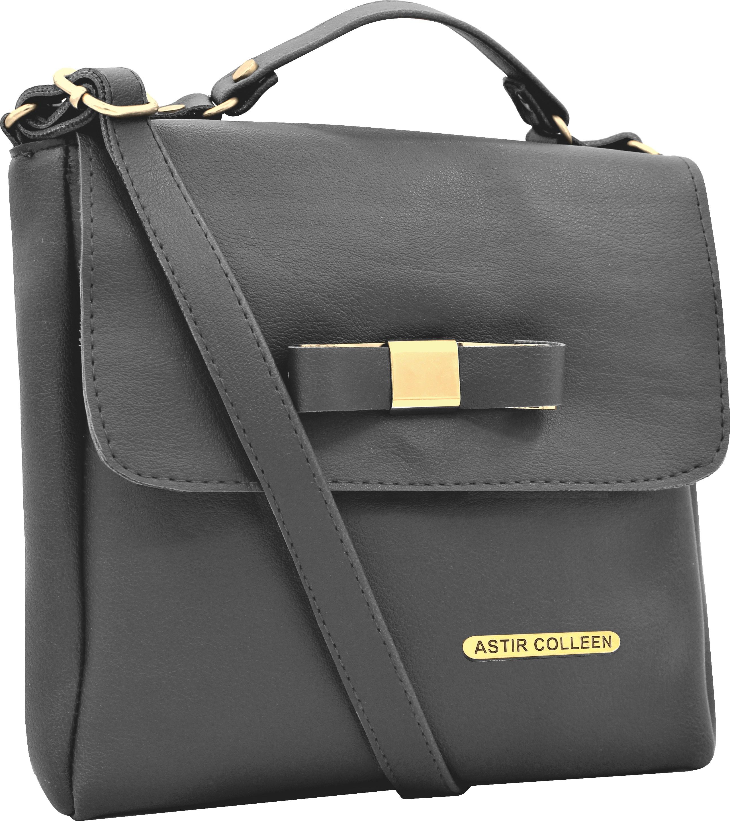 ASTIR COLLEEN Grey Sling Bag Women's & Girls' Sling Bag - Badge