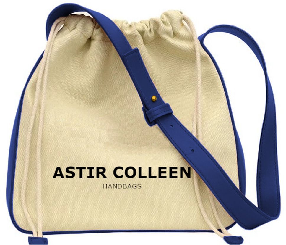 ASTIR COLLEEN Blue Sling Bag Canvas Bags for Women