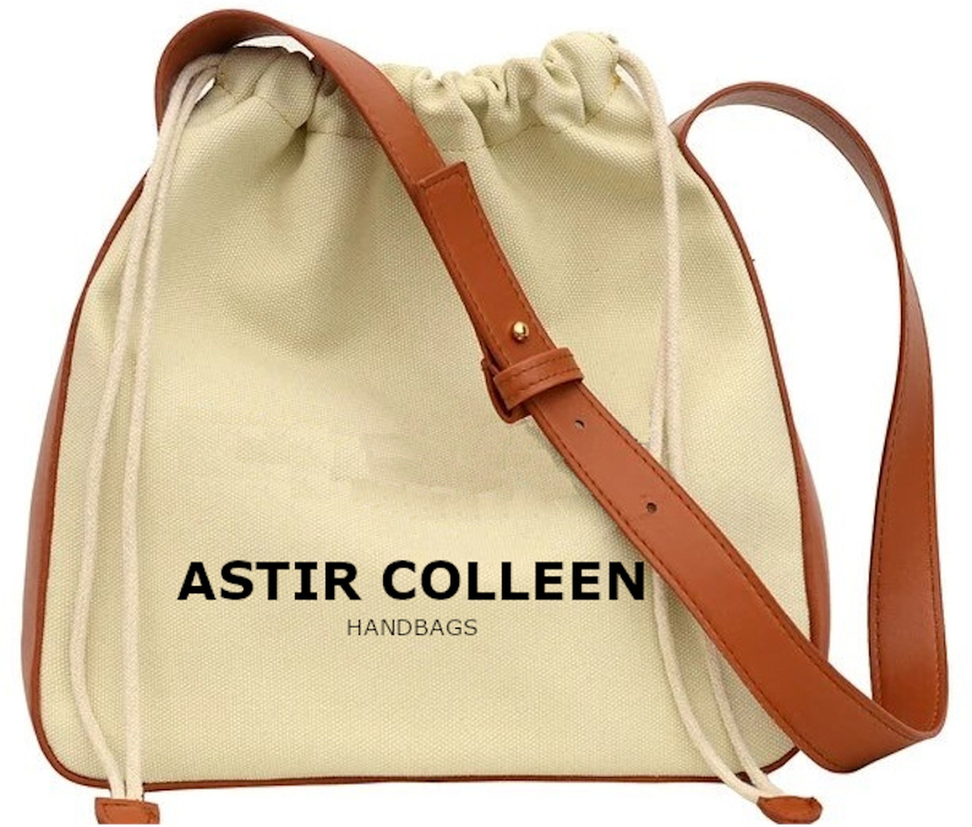 ASTIR COLLEEN Tan Sling Bag Women Girls Tote bag Canvas