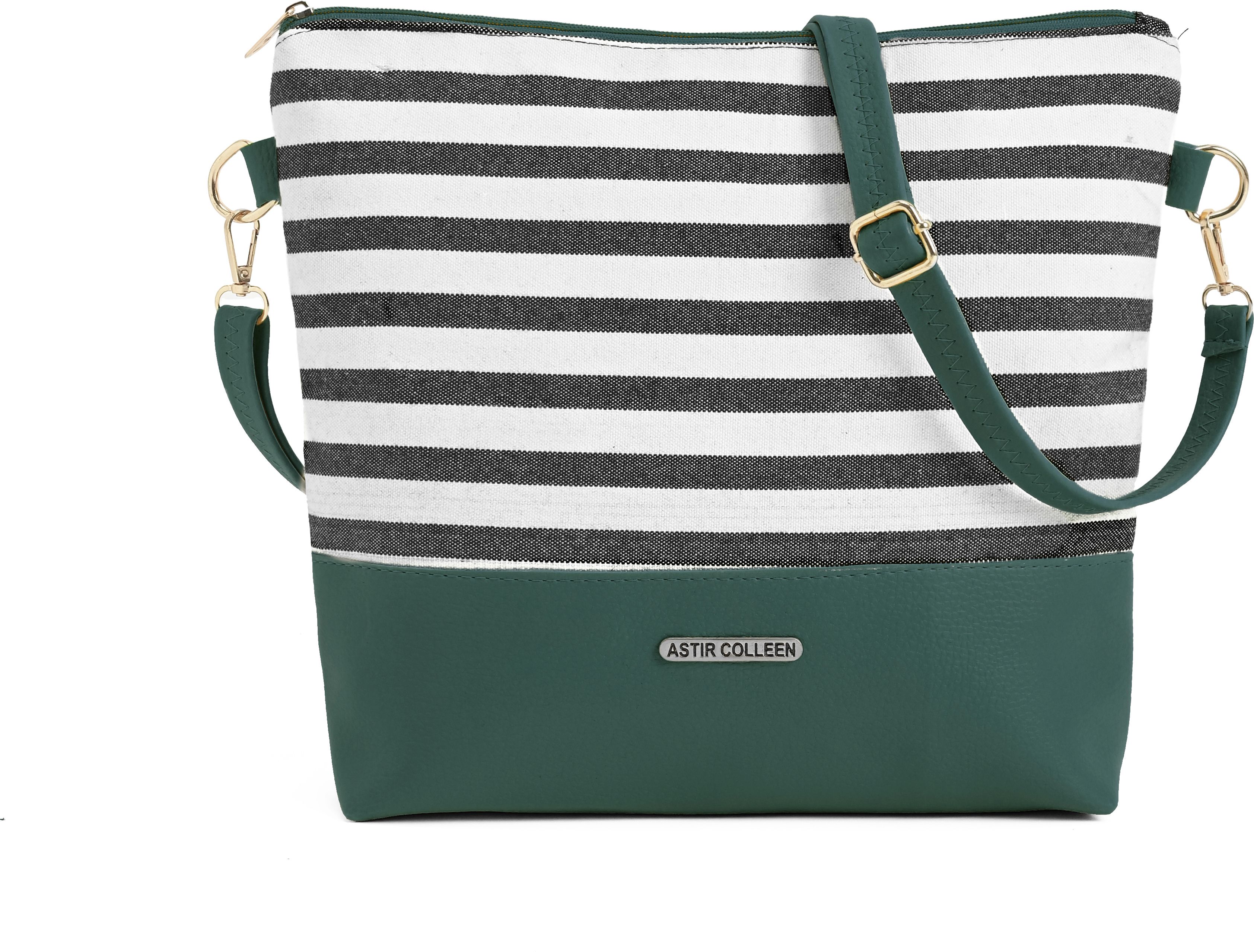 ASTIR COLLEEN Men & Women Green Sling Bag