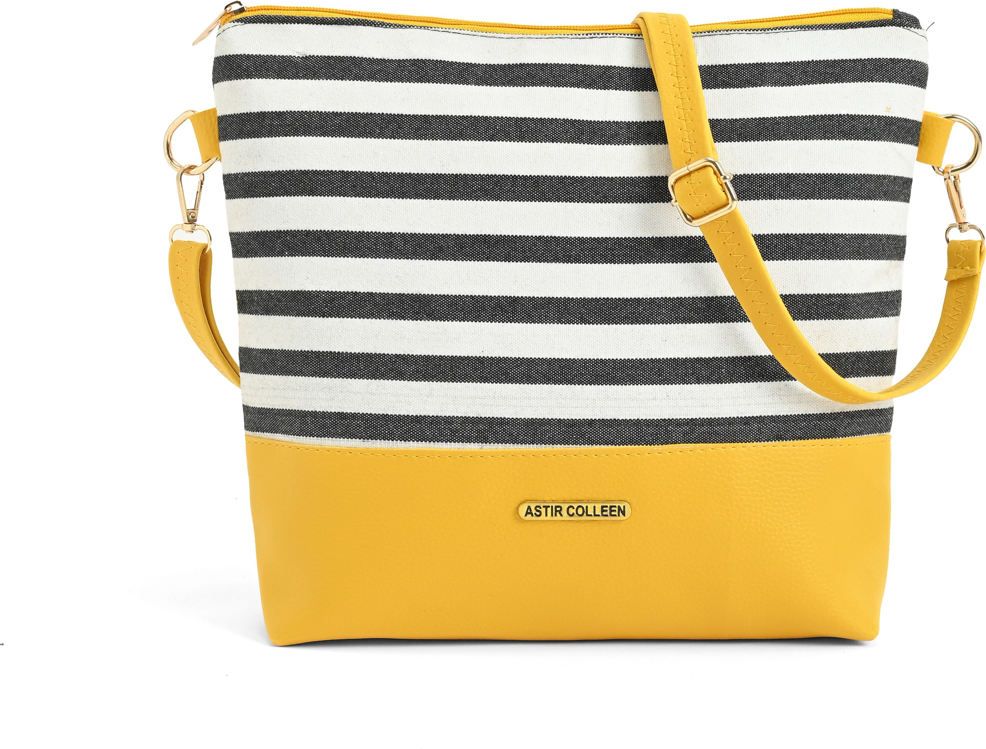 ASTIR COLLEEN Men & Women Yellow Sling Bag