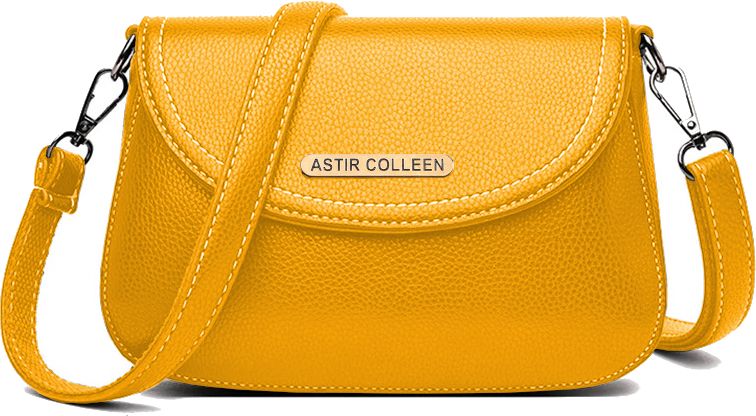 ASTIR COLLEEN Yellow Sling Bag Sling Bag Women's & Girl's Sling Bag - Stitch