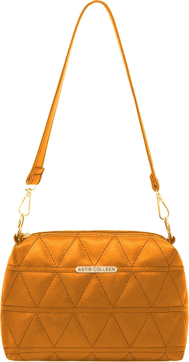 ASTIR COLLEEN Women Yellow Sling Bag