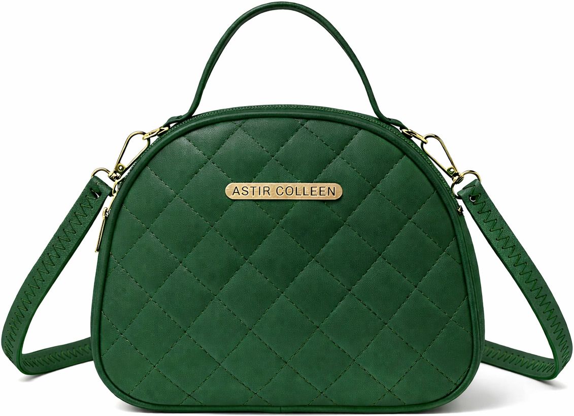 ASTIR COLLEEN Green Satchel Women's & Girl's Sling Satchel Bag